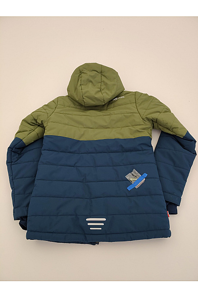 TROLLKIDS Chlapecká khaki modrá outdoorová bunda prošívaná Velikost EU 176 | TROLLKIDS | obrázek 6