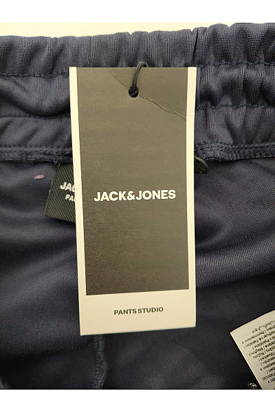 JACK & JONES Pánské černé sportovní tepláky s puky Velikost M | JACK & JONES | obrázek 5