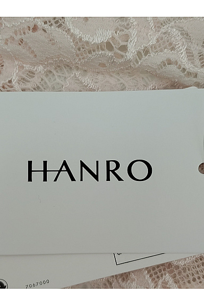 HANRO Růžové krajkové kalhotky tanga luxusní | HANRO | obrázek 5