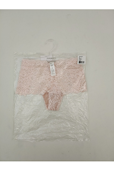 HANRO Růžové krajkové kalhotky tanga luxusní | HANRO | obrázek 7