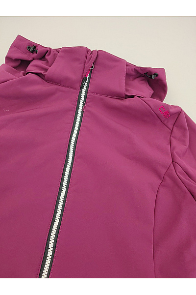 CMP Fialová softshellová bunda s kapucí na zip Velikost DE 36 | CMP | obrázek 4
