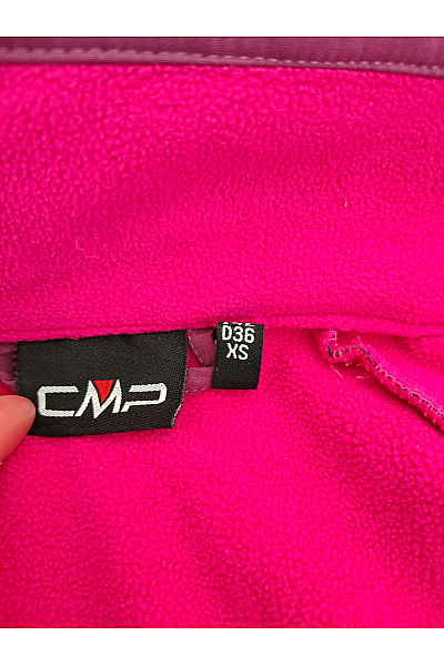 CMP Fialová softshellová bunda s kapucí na zip Velikost DE 36 | CMP | obrázek 6