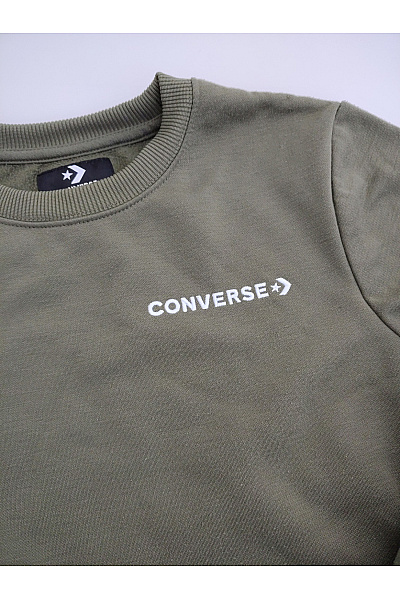 CONVERSE Chlapecká khaki mikina volná Vel. M | CONVERSE | obrázek 3
