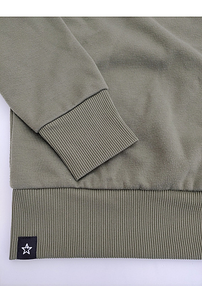 CONVERSE Chlapecká khaki mikina volná Vel. M | CONVERSE | obrázek 4