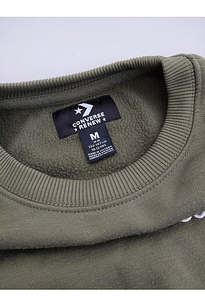 CONVERSE Chlapecká khaki mikina volná Vel. M | CONVERSE | obrázek 6