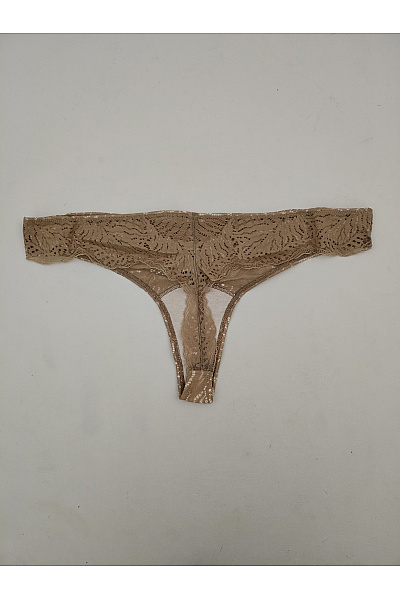 HANRO Béžové krajkové tanga luxusní | HANRO | obrázek 3