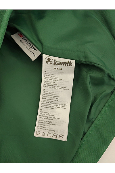 Kamik Dětská outdoorová softshellová bunda zelená Vel. EU 122 | kamik | obrázek 8