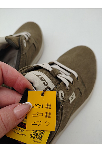 CAT Pánské tenisky Caterpillar Colorado Sneaker Lo Canvas Khaki Velikost EU 41 | CAT | obrázek 8