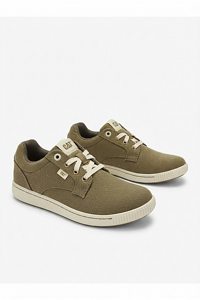 CAT Pánské Tenisky Caterpillar Colorado Sneaker Lo Canvas Khaki Velikost EU 41