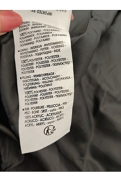 Geographical Norway Dámská prošívaná zimní bunda s kapucí a kožešinou Vel. EU 2/M | Geographical Norway | obrázek 7