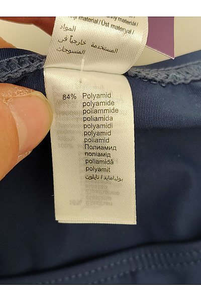 Lasca Modré dámské spodní díl plavek na zavazování Velikost EU 38 | Lasca | obrázek 8