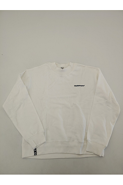Khujo Bílá bavlněná mikina crewneck s výšivkou Vel. M | Khujo | obrázek 2
