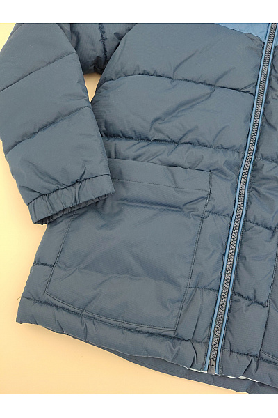 ALPINE PRO Chlapecká prošívaná outdoorová bunda modrá Vel. EU 140/146 | ALPINE PRO | obrázek 4