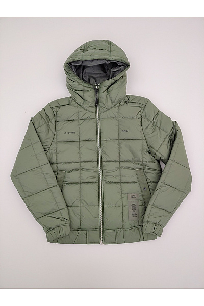 G-Star Pánská khaki prošívaná bomber bunda s kapucí Vel. S | G-Star | obrázek 2