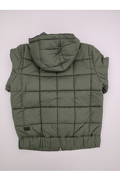 G-Star Pánská khaki prošívaná bomber bunda s kapucí Vel. S | G-Star | obrázek 10