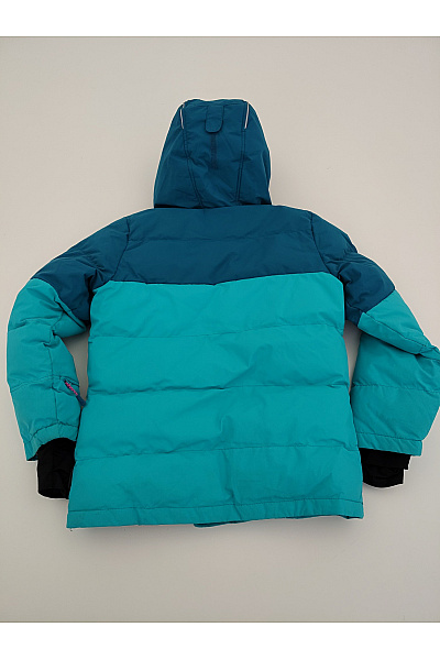 Kamik Dívčí modro-zelená outdoorová zimní bunda Velikost 140/10 | kamik | obrázek 5