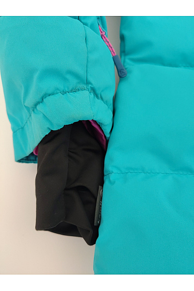 Kamik Dívčí modro-zelená outdoorová zimní bunda Velikost 140/10 | kamik | obrázek 6
