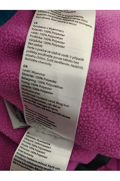 Kamik Dívčí modro-zelená outdoorová zimní bunda Velikost 140/10 | kamik | obrázek 10