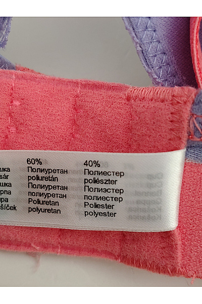 Fischer Fialová braletová podprsenka bezkosticová hladká | Fischer | obrázek 7