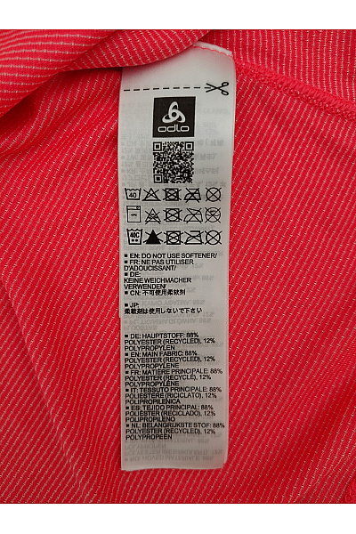ODLO Červené sportovní funkční tílko bez rukávů Velikost M | ODLO | obrázek 5