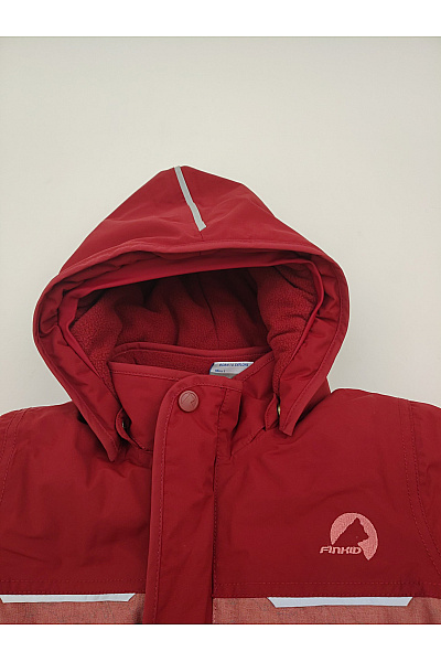 Find. Dívčí softshellová outdoor bunda červená Velikost 100/110 | find. | obrázek 5