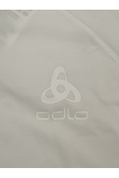 ODLO Bílé funkční sportovní tričko s krátkým rukávem a kulatým výstřihem Vel. XL | ODLO | obrázek 4