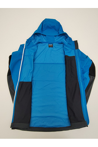 Jack Wolfskin Pánská modrá sportovní outdoorová bunda s kapucí a zipem | Jack Wolfskin | obrázek 10