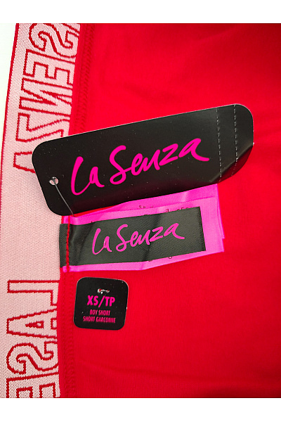 La Senza Červené bavlněné dámské kalhotky typu kraťásky Vel. XS/TP | La Senza | obrázek 5