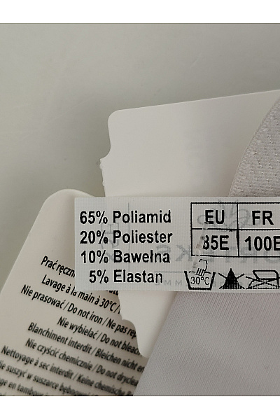 GORTEKS Béžová krajková kosticová push-up podprsenka Vel. EU 85E | GORTEKS | obrázek 7