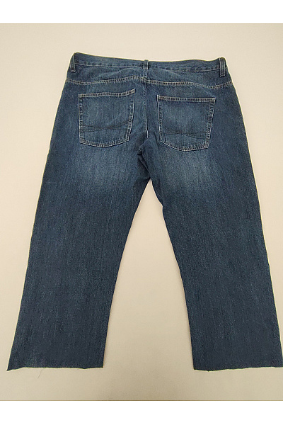 OshKosh Pánské modré džíny rovné seprané s roztřepenými nohavicemi Vel. US 14/14A | OshKosh | obrázek 2