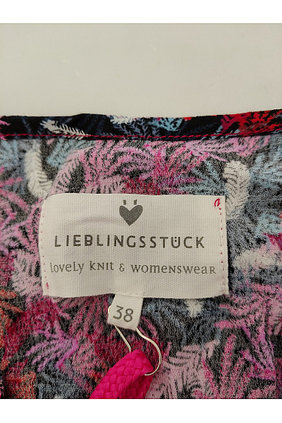 LIEBLINGSSTÜCK Barevné maxi šaty s dlouhým rukávem květované Vel. EU 38 | LIEBLINGSSTÜCK | obrázek 8