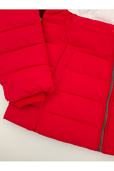 TOMMY HILFIGER Dámská prošívaná zimní bunda s kapucí Velikost M | TOMMY HILFIGER | obrázek 4