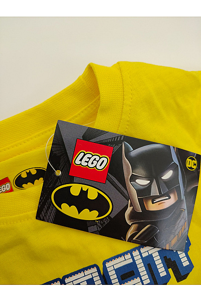 Lego Žluté bavlněné chlapecké tričko s potiskem Batmana Velikost EU 104 | Lego | obrázek 6