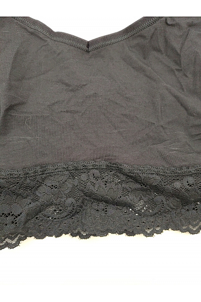 Sloggi Černé dámské crop top tílko s krajkou Velikost EU 42 | Sloggi | obrázek 4
