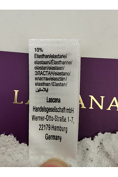 Lasca Bílé krajkové tanga luxusní | Lasca | obrázek 7