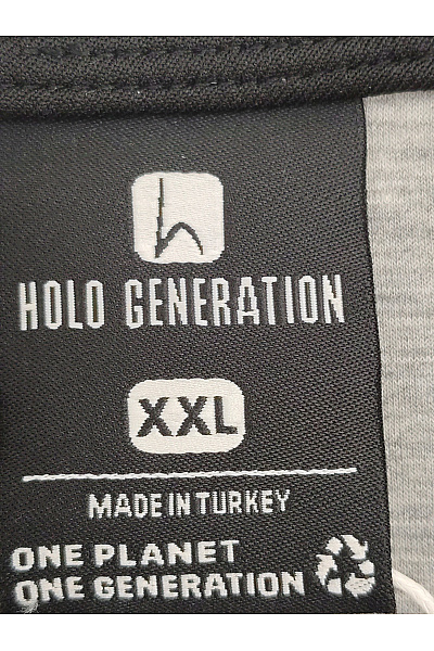 Holo generation Pánská šedá sportovní mikina na zip se stojáčkem Velikost XXL | holo generation  | obrázek 7