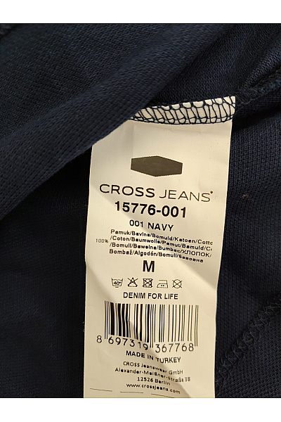 Cars Jeans Pánské bavlněné polo tričko s krátkým rukávem a khaki pruhem Vel. M | Cars Jeans | obrázek 4