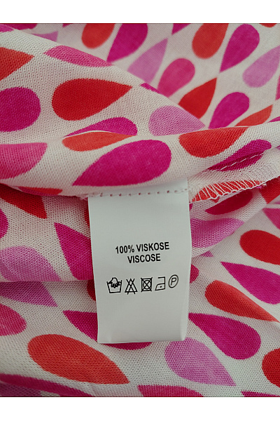 Zwillingsherz Dámská halenka s dlouhým rukávem vzorovaná boho tuniková Velikost S/M | Zwillingsherz | obrázek 6