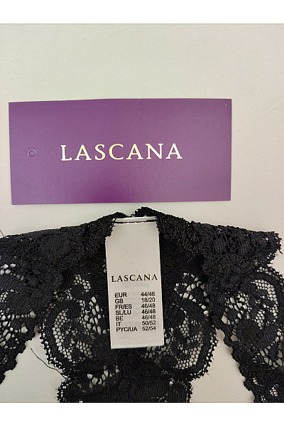 Lasca Černé krajkové tanga luxusní | Lasca | obrázek 5