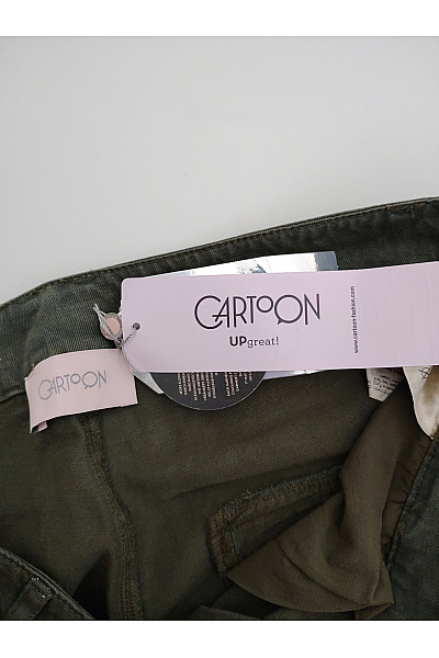Cartoon Pánské khaki cargo jogger kalhoty s kapsami Vel. US L | Cartoon | obrázek 5