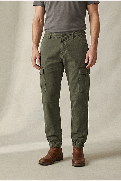 Cartoon Pánské Khaki Cargo Jogger Kalhoty S Kapsami Vel. US L