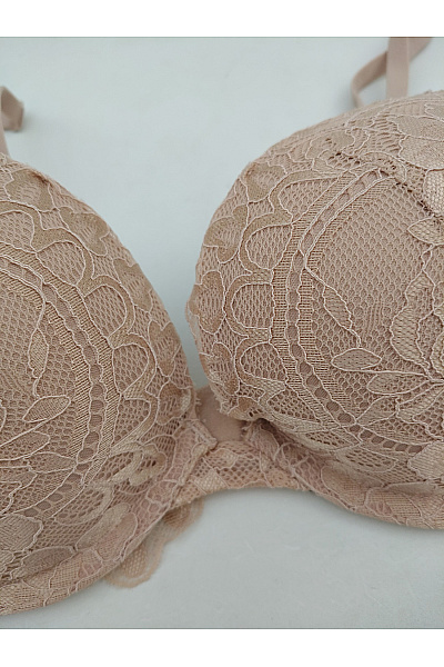 La Senza Béžová krajková push up podprsenka s kosticemi | La Senza | obrázek 3
