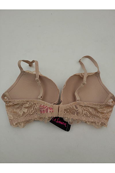 La Senza Béžová krajková push up podprsenka s kosticemi | La Senza | obrázek 4