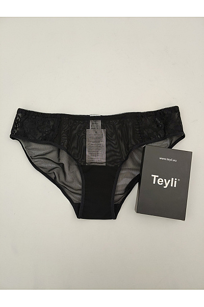 TEYLI Černé dámské krajkové kalhotky luxusní Vel. XL | TEYLI | obrázek 3