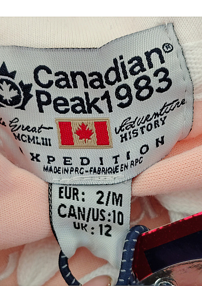 Canadian-peak Dívčí růžová mikina s kapucí a klokaní kapsou | canadian-peak | obrázek 7