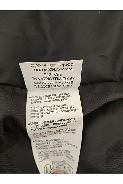 Geographical Norway Modrá dlouhá prošívaná zimní bunda s kapucí Vel. EU 4/XL | Geographical Norway | obrázek 8