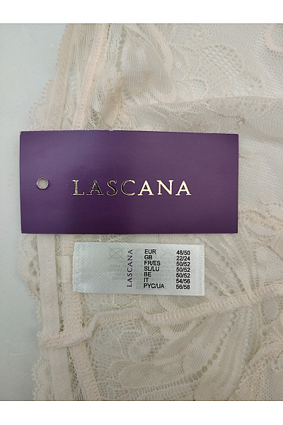Lasca Béžové krajkové tanga luxusní spodní prádlo Velikost EU 48/50 | Lasca | obrázek 8