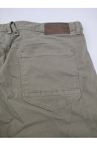 PME LEGEND Pánské khaki bavlněné chino kalhoty rovné Vel. W40 / L34 | PME LEGEND | obrázek 9