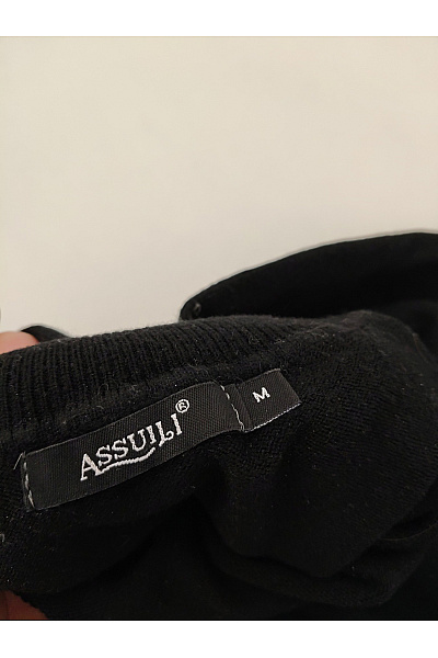Assuili Dámský černý kašmírový rolák basic Velikost M | Assuili | obrázek 4