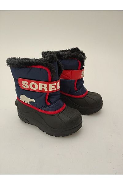 Sorel Dětské zimní sněhule s kožíškem na suchý zip Vel. US 10 | Sorel | obrázek 2